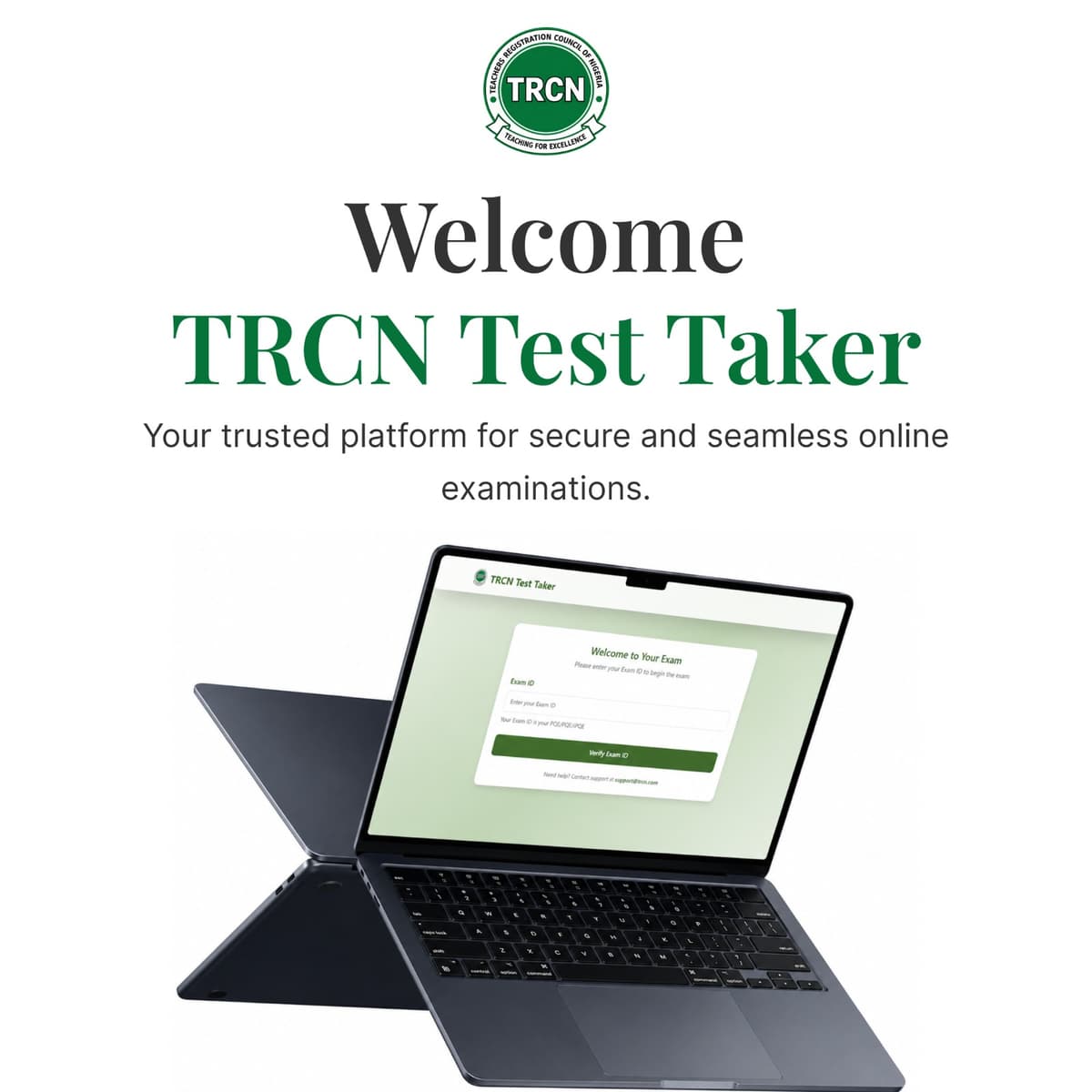 TRCN Test Taker Platform